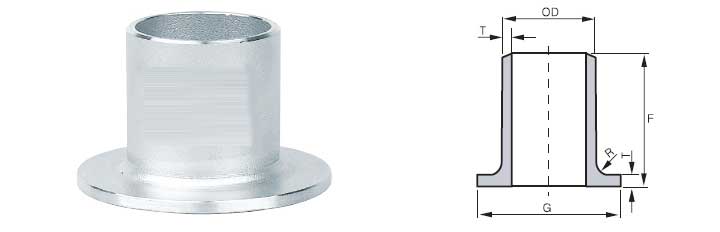 lapjoint-stub-end-dimensions